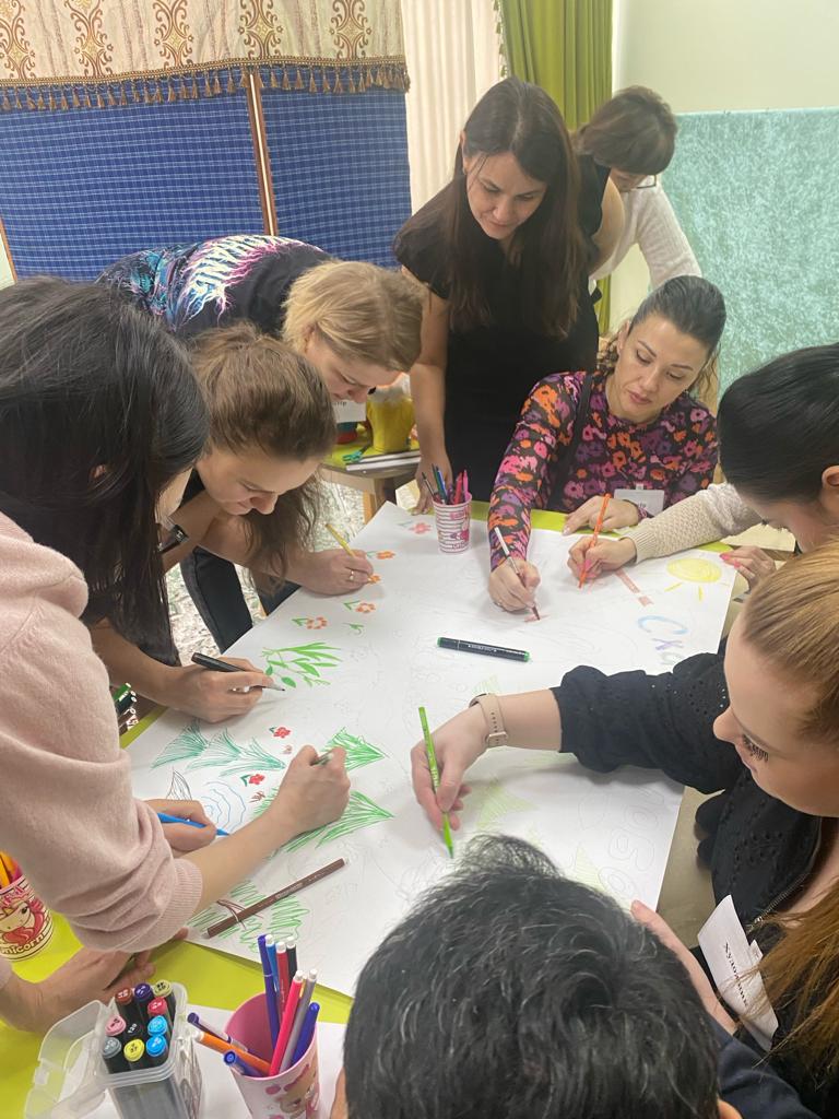 "Біртұтас тәрбие бағдарламасын" іске асыру жөніндегі кешенді жоспар бойынша ата-аналармен бірлесіп  өткізілген іс-шара.