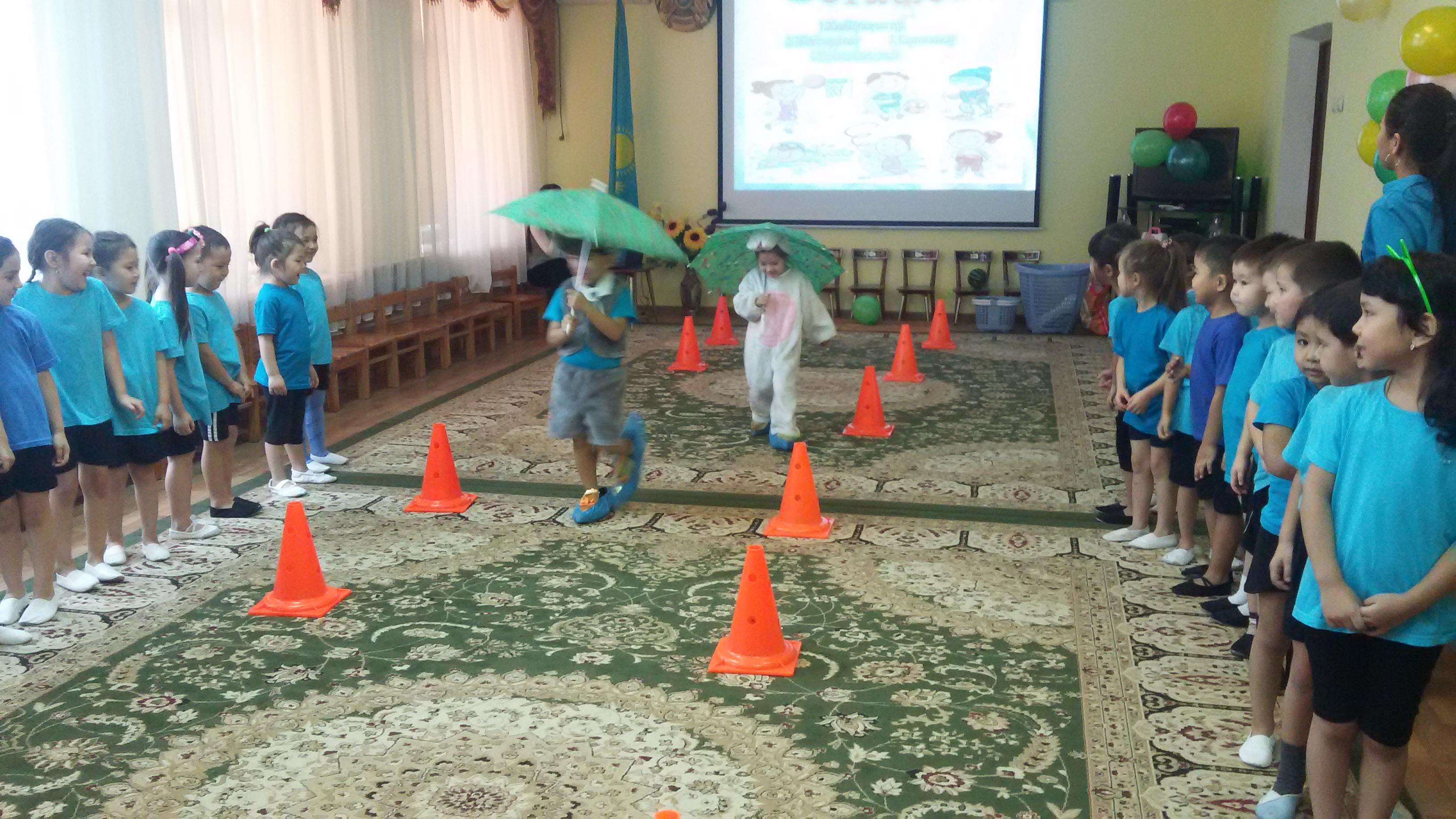 Денсаулық күнінде ересектер "Жұлдыз"тобында спорттық кеш өтті